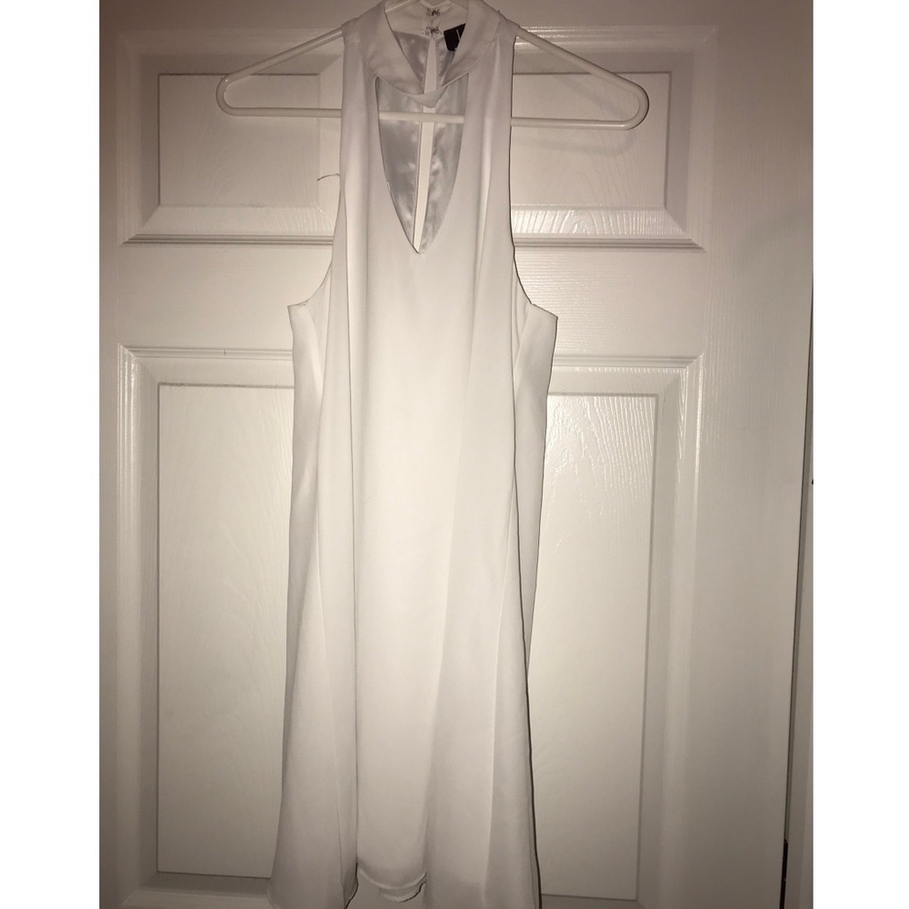 White LuLus Swing Dress (S)
